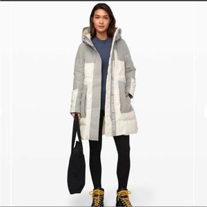 Lululemon Winter chill wool parka size 6